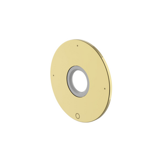 Waterworks Universal Three Way Diverter Valve Trim for Thermostatic with Modern Dots in Brass