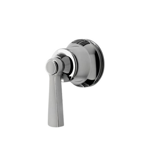 Waterworks Transit Volume Control with Lever Handle in Nickel