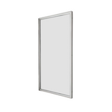 Waterworks Henry Wall Mounted Large Rectangular Mirror 20" x 37 5/16" x 1" in Chrome