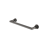 Waterworks Henry 110v Single-Rail Towel Warmer in Dark Nickel