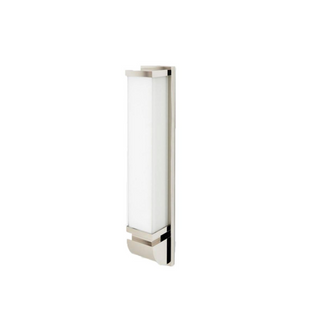 Waterworks Raleigh Wall Mounted Sconce with Mitred Glass Shade