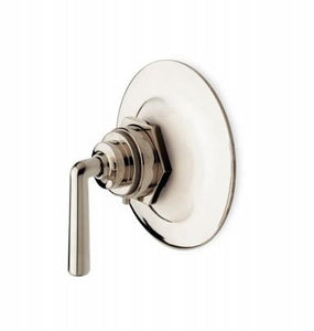 Waterworks Henry Thermostatic Control Valve Trim with Metal Lever Handle in Custom Antique Bronze