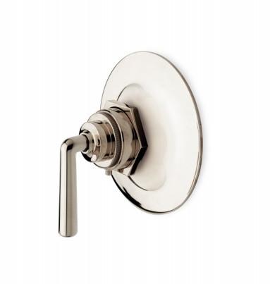 Waterworks Henry Thermostatic Control Valve Trim with Metal Lever Handle in Custom Antique Bronze