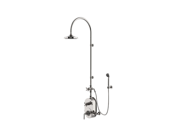 Waterworks Henry Exposed Thermostatic Shower System with 8