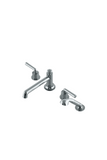 Waterworks Henry Low Profile Concealed Tub Filler with Handshower and Metal Lever Handles in Chrome