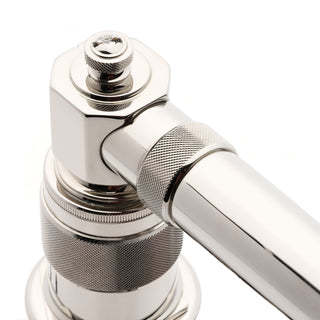 Waterworks R.W. Atlas Low Profile Concealed Tub Filler with 2.5gpm Handshower and Metal Lever Handles