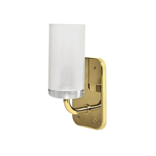 Waterworks Ludlow Wall Mounted Single Arm Sconce with Glass Shade