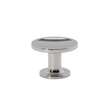 Waterworks Bond 1 1/4" Tapered Knob in Chrome