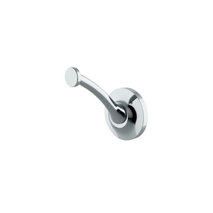 Waterworks Easton Single Robe Hook in Matte Nickel