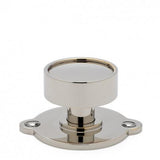 Waterworks Tumbler 1 1/2" Knob in Nickel