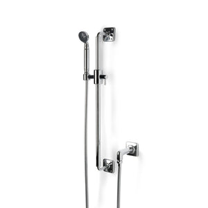 Waterworks Ludlow Handshower on Bar in Nickel