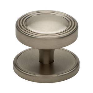 Waterworks Rondelle 1 1/4" Knob in Matte Nickel