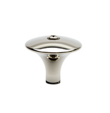 Waterworks Dash 1 1/2" Knob in Nickel