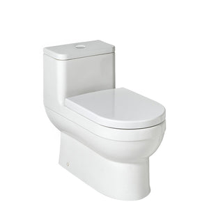 Waterworks Axel One Piece Dual Flush Watercloset in Modern White - WITH WW LOGO (Current Style)