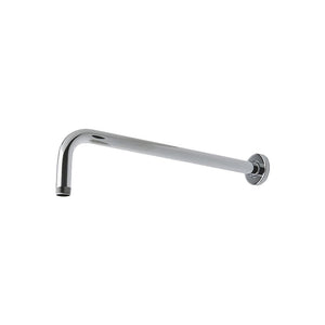 Waterworks Universal 17" Wall Mounted Shower Arm and Flange in Chrome